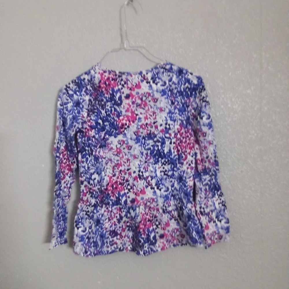 Floral Long Sleeve Kids Top ( Bag V )